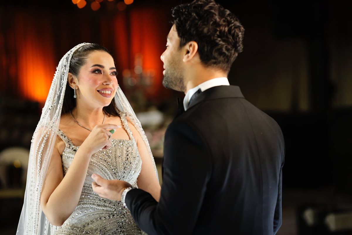 بحضور كوكبة من النجوم.. تفاصيل حفل زفاف المطرب الشاب أحمد جمال وفرح الموجي